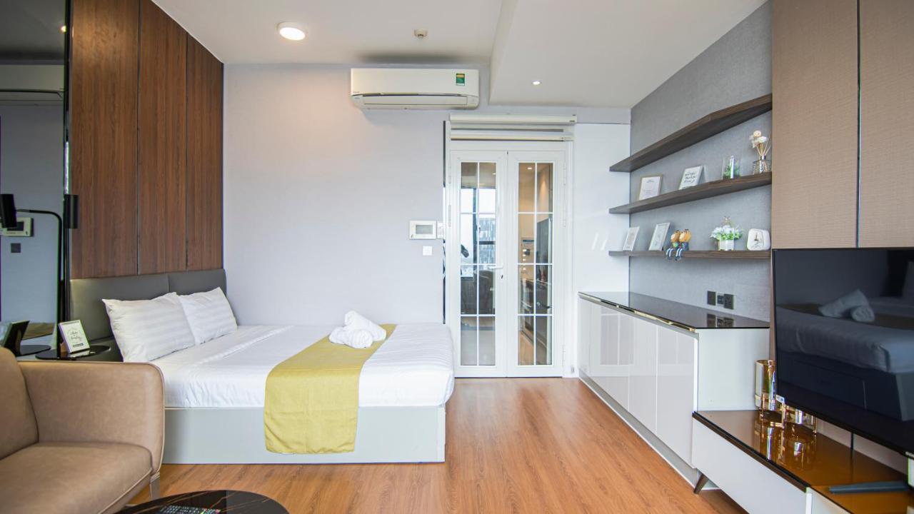Homet Saigon Rivergate - Free Pool & Gym & Pickup Services Ho-Chi-Minh-Stadt Exterior foto